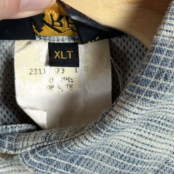 REI Shirt Long Sleeve Button Down Men’s Size XLT Vented Outdoor Hike Camp Green - Picture 3 of 14